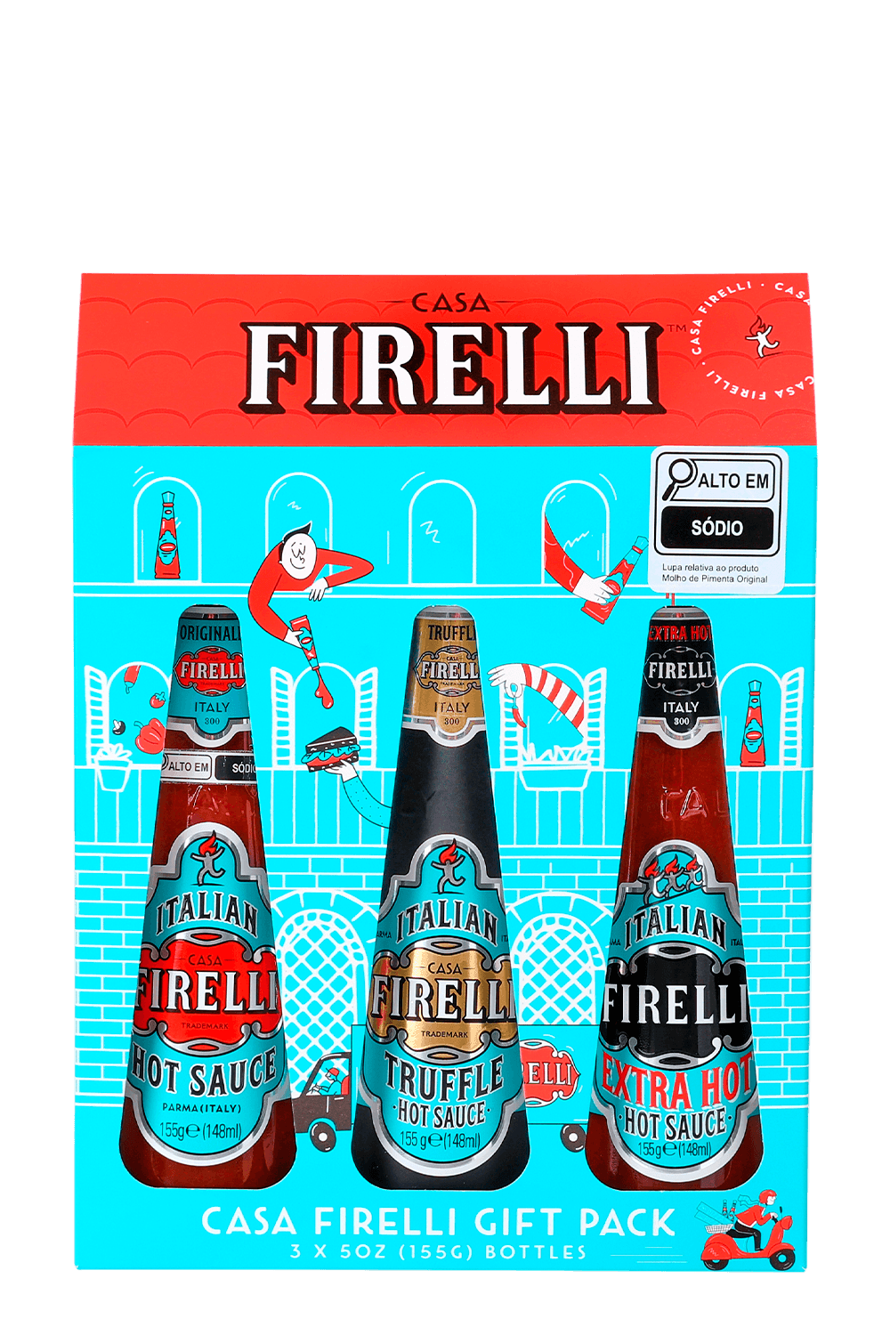 029619   EMBALAGEM TRIPACK MOLHOS PIMENTA FIRELLI _09132